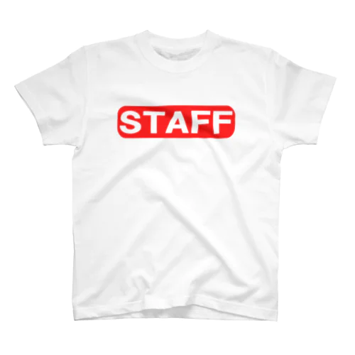 STAFF　ー両面ﾌﾟﾘﾝﾄ Regular Fit T-Shirt