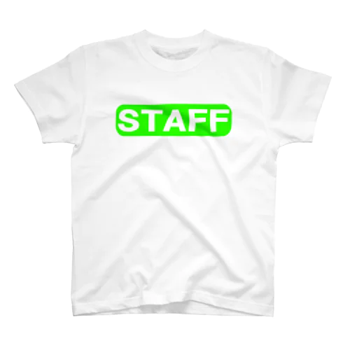 STAFF　ー両面ﾌﾟﾘﾝﾄ Regular Fit T-Shirt