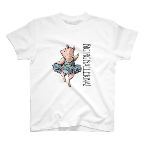 Big Pig Ballerina Regular Fit T-Shirt