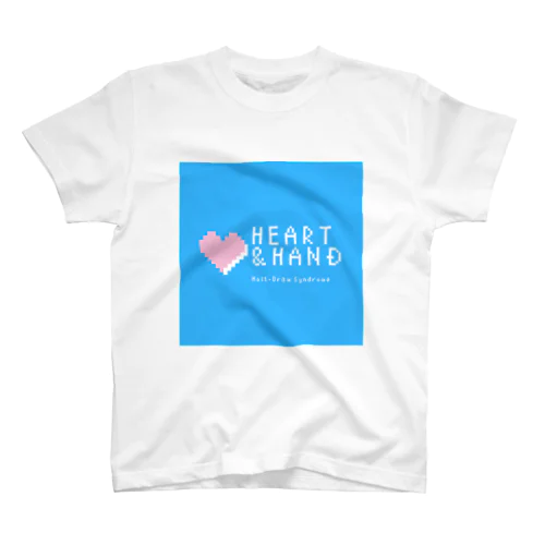 Heart & Hand のスカイブルーのオリジナルアイテム スタンダードTシャツ