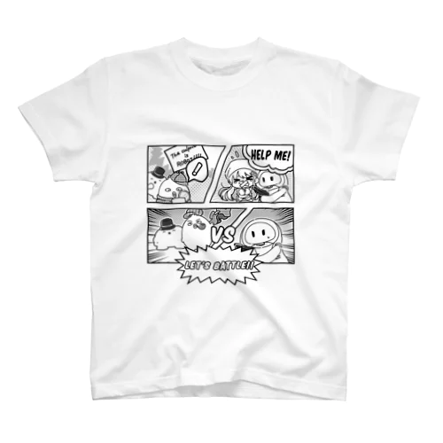 ひよこ探偵vsロボット スタンダードTシャツ