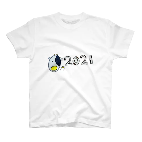 2021 うしどし Regular Fit T-Shirt