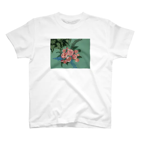 コッテリ薔薇フラワー スタンダードTシャツ