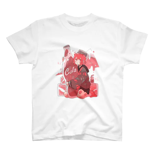 「コーラ系女の子🥤」 Regular Fit T-Shirt