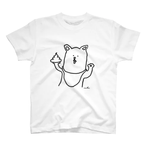 うんちく犬 スタンダードTシャツ