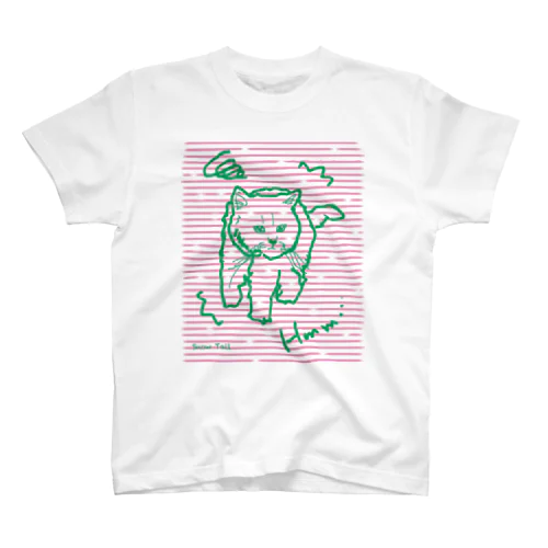 ふきげんにゃんこ Regular Fit T-Shirt