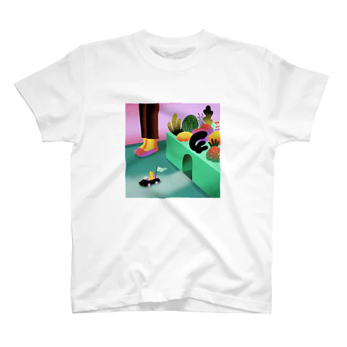 Peek-A-Boo Regular Fit T-Shirt