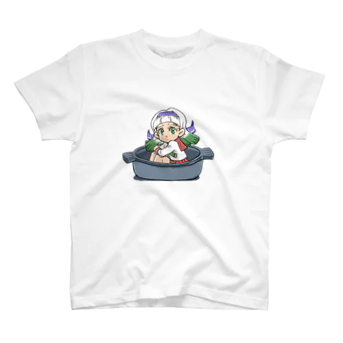 青ネギ子【鍋】 スタンダードTシャツ