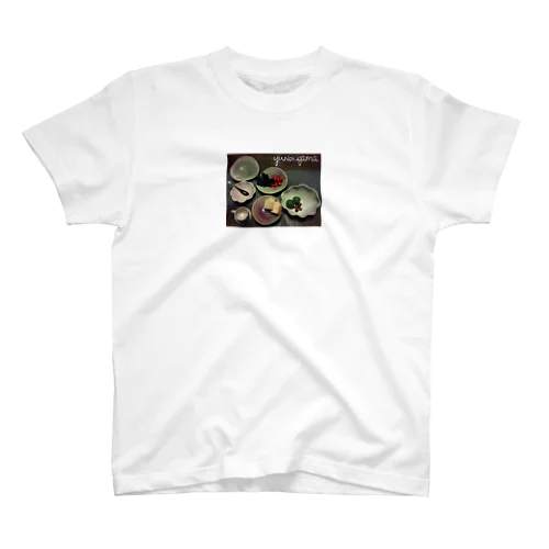 yunokigama 器 陶器 プリント Regular Fit T-Shirt