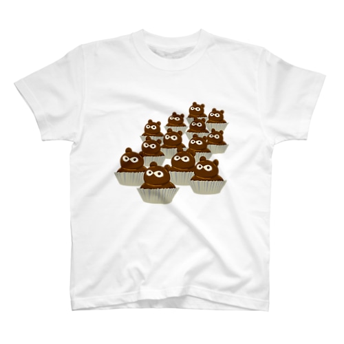 たぬきケーキいっぱい Regular Fit T-Shirt