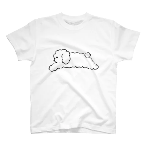 ふわふわ犬 Regular Fit T-Shirt