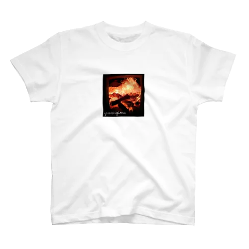 薪窯　窯焚き　陶器 Regular Fit T-Shirt