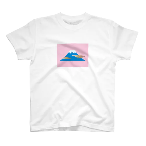 金の富士山 スタンダードTシャツ