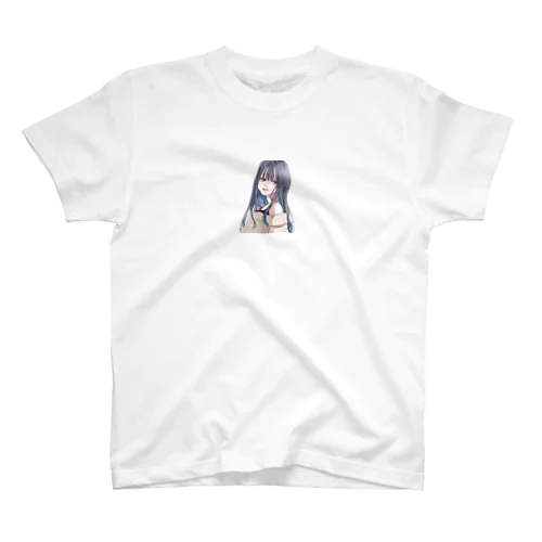 黒髪ロング女子 スタンダードTシャツ