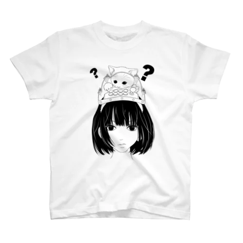 猫（操縦）型 スタンダードTシャツ