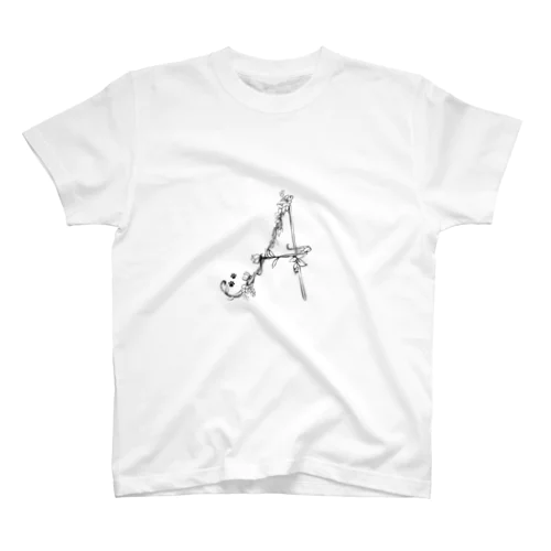 ドライフラワーAロゴ Regular Fit T-Shirt