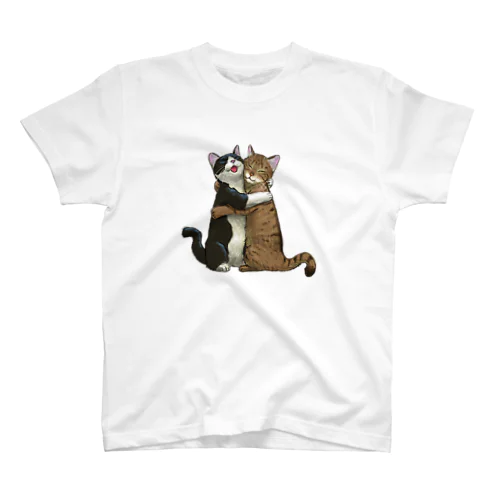 猫むぎゅう Regular Fit T-Shirt