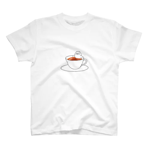アザラシ in teacup Regular Fit T-Shirt