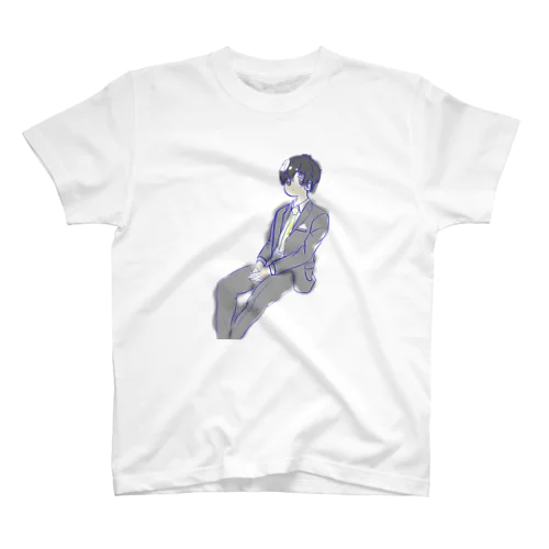 スーツくん Regular Fit T-Shirt