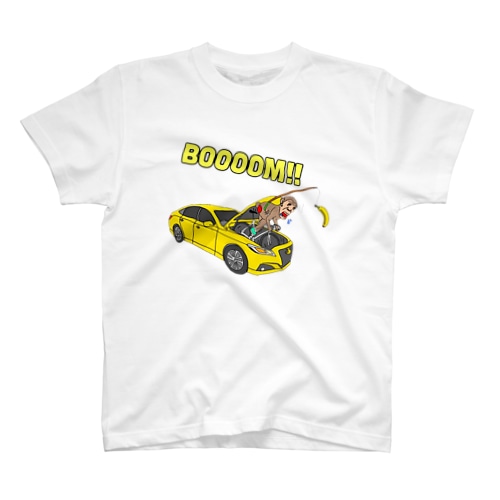 エンジン類　-猿人類- Regular Fit T-Shirt