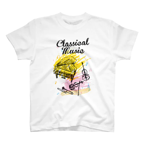Classical Music-クラシックミュージック- スタンダードTシャツ