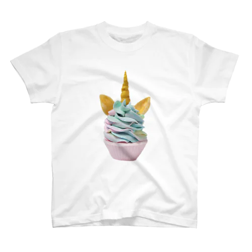 カップケーキユニコーン Regular Fit T-Shirt