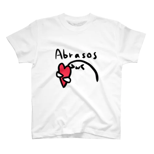 スペイン語でハグ(Abrasos)！ Regular Fit T-Shirt