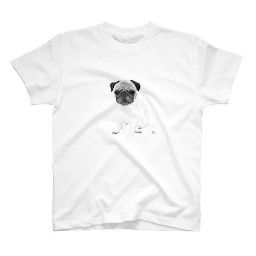 Pug Hana 2 スタンダードTシャツ