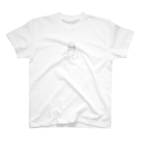泣翁（なきおうな） Regular Fit T-Shirt