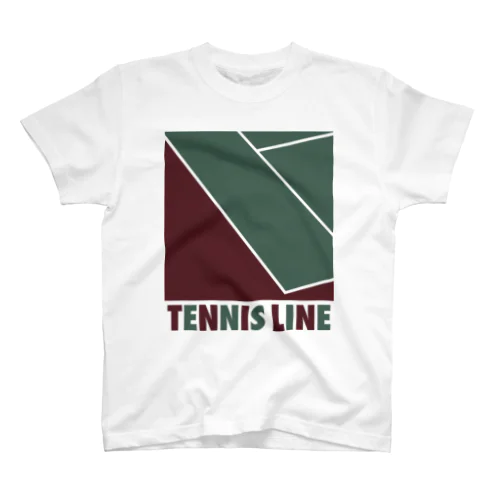 TENNIS LINE-テニスライン- Regular Fit T-Shirt