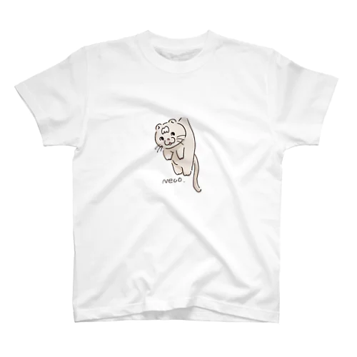 つられ猫トム スタンダードTシャツ