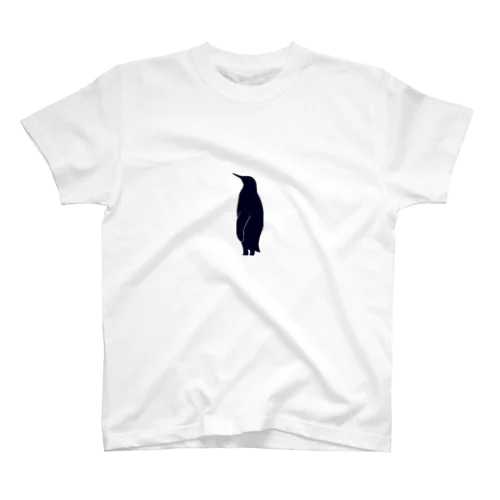 シンプルペンギンシルエット Regular Fit T-Shirt