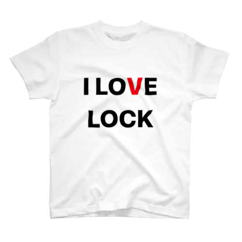 I LOVE LOCK Regular Fit T-Shirt