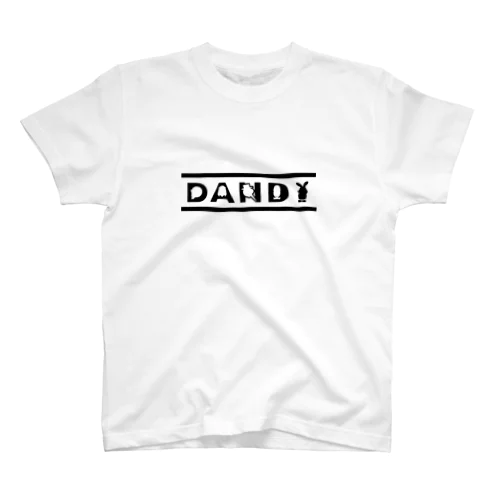 DANDYシルエットロゴ Regular Fit T-Shirt