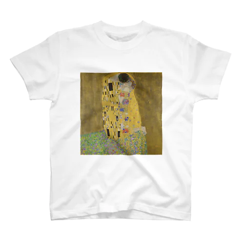 グスタフ・クリムト（Gustav Klimt） / 接吻（The Kiss） 1908 Regular Fit T-Shirt