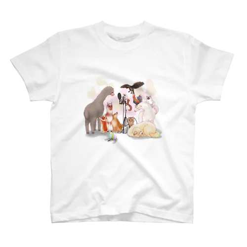 麦穂動物園　ロゴ無し スタンダードTシャツ