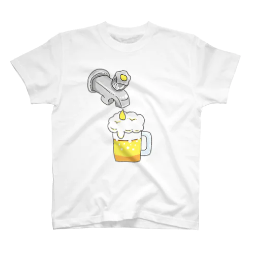 カランからビール スタンダードTシャツ