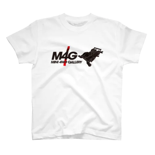 M4G ミニ四駆ギャラリー Black Regular Fit T-Shirt