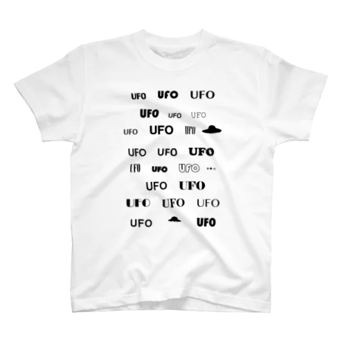 UFOバックプリント付き スタンダードTシャツ