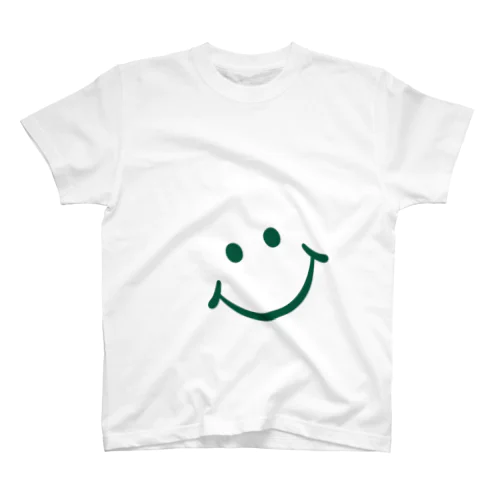 SMILE_GREEN Regular Fit T-Shirt