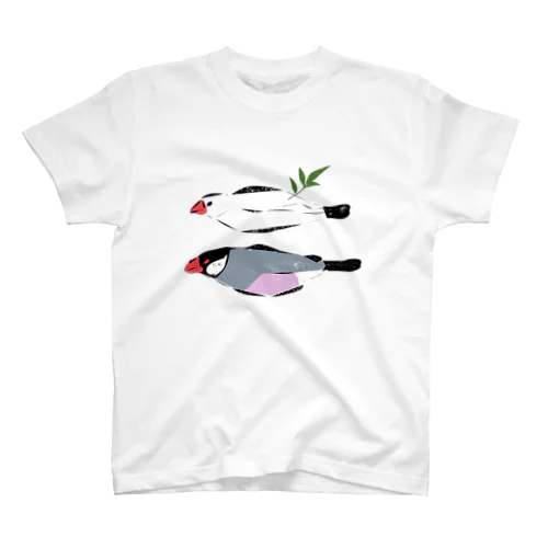 ひもの文鳥 スタンダードTシャツ