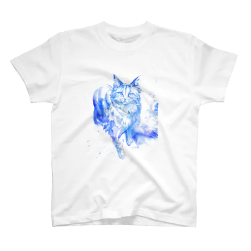 水彩猫 Regular Fit T-Shirt