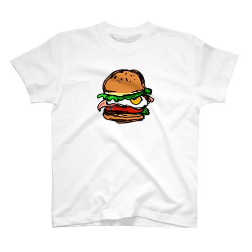 ハンバーガー スタンダードTシャツ