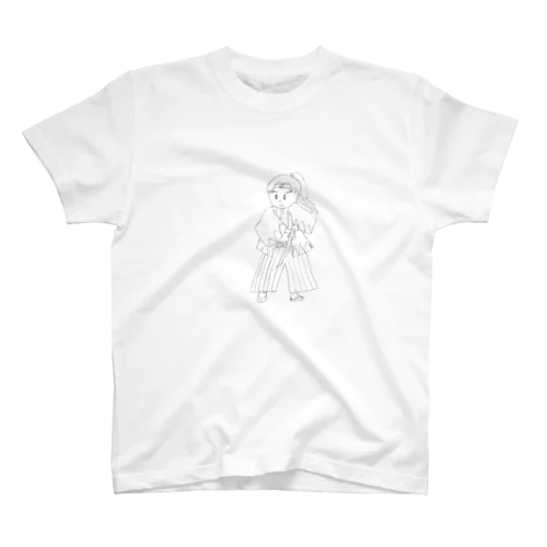 激闘新撰組:ラフスケッチ Regular Fit T-Shirt