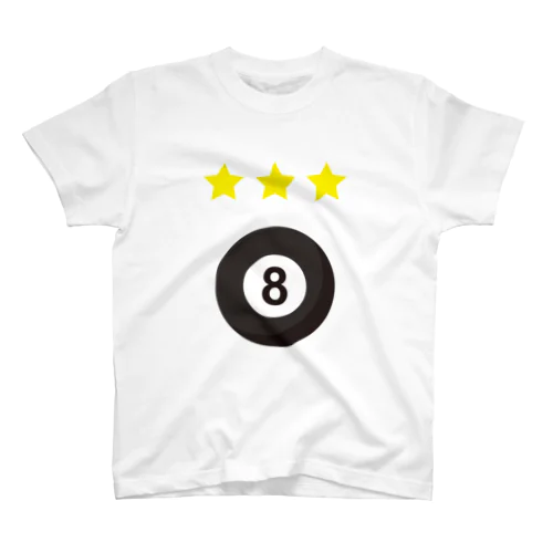 8 Ball Star スタンダードTシャツ