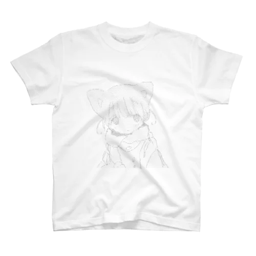 つめたいねこAA スタンダードTシャツ