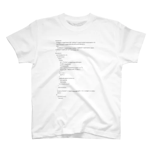 Javascript スタンダードTシャツ