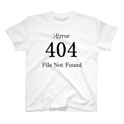 404 File Not Found Regular Fit T-Shirt