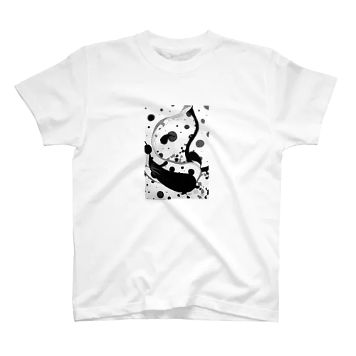 respiration(モノクロ) スタンダードTシャツ