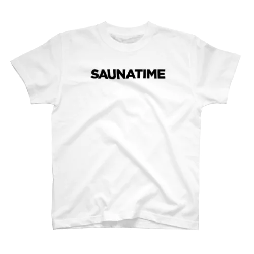 SAUNATIME　サウナ　Sauna　サウナタイム スタンダードTシャツ